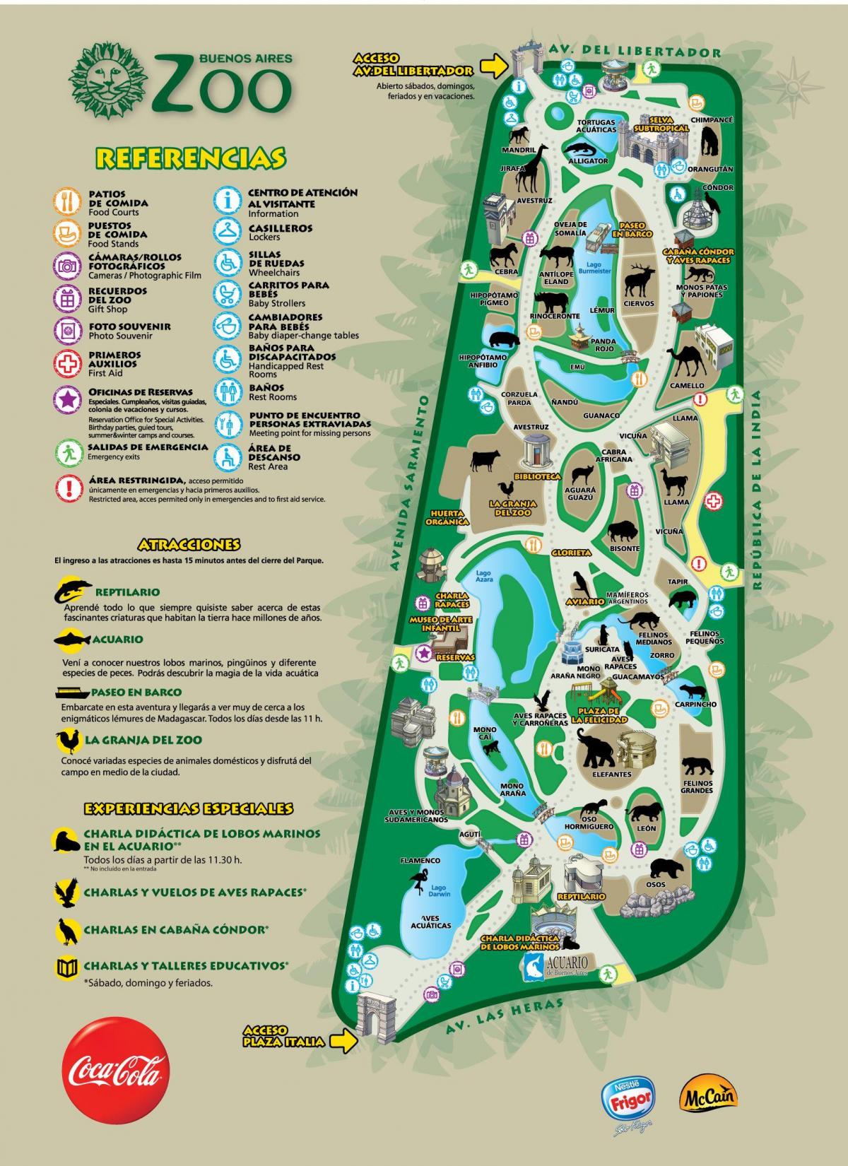 خريطة حديقة بوينس آيرس